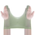thumbnail image 5 of B91xZ Sport Soutien-Gorge pour Femmes, Impact Élevé, Couverture Complète, Sans Fil, Grande Taille, Vert TTG, 5 of 5