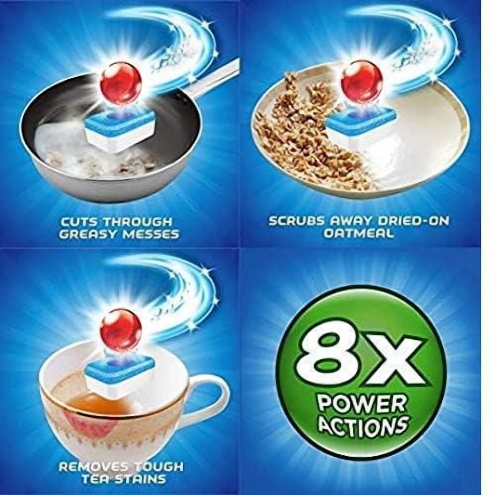 Finish Power Ball All In 1 Max Dishwasher Detergent Pods, 105 Tabs
