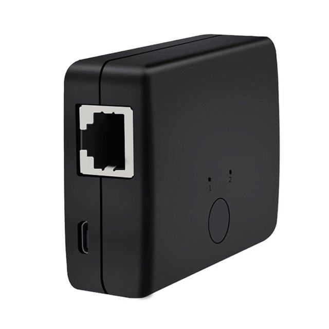 tamizeot 2-input 1-output 1000 Mbps Professional Network Switch Switcher Antistatic Sharing Adapter Hub Splitter Box Desktop