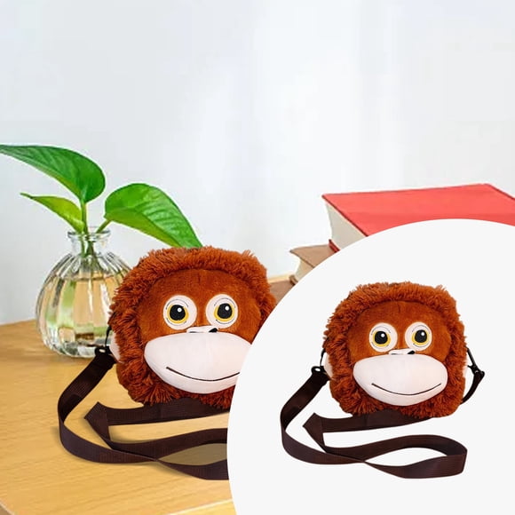 Binwennn Voodoo Dolls Real Monkey Backpack Toys Funny Little Monkey Doll Children's Play Toys Puppet Cloth.