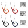 thumbnail image 1 of Double-Sided Stethoscope Medical Rubber Precise Auscultation Profession Household High Quality Stethoscope, 1 of 3