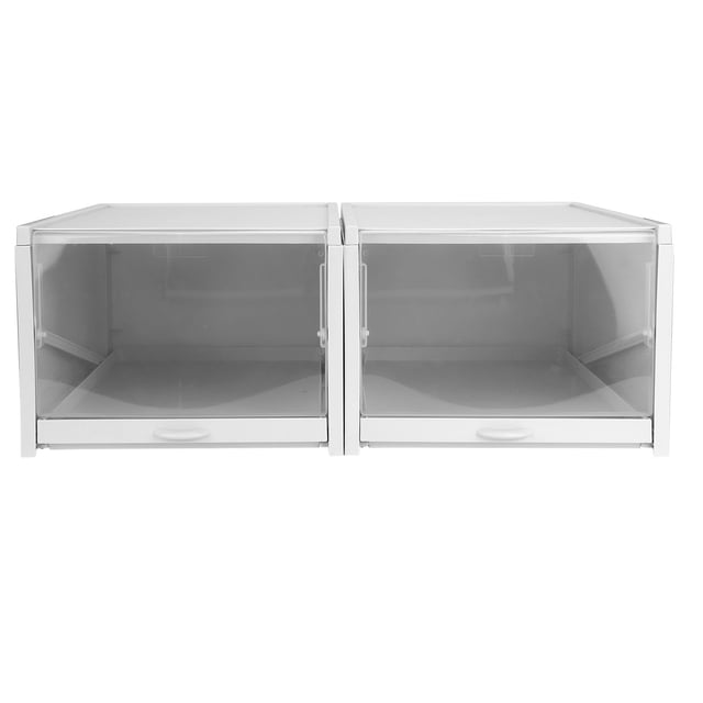 Tbest Non‑Toxic Shoe Box, Shoe Organizer, For Closet Cabinet Home