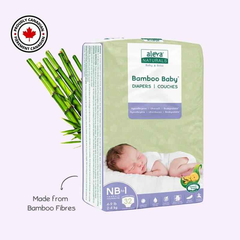 Aleva Naturals® Bamboo Baby Training Pants, Economy pack (Size 5) - 144 Count