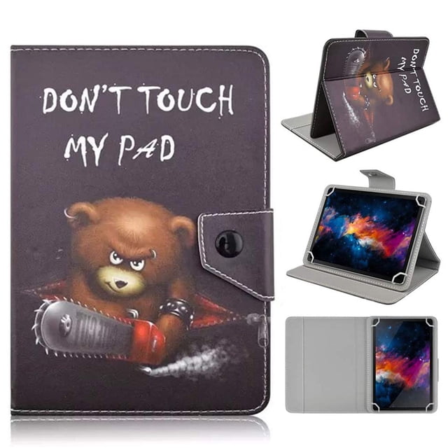 9"-10.1" Inch Universal Tablet Case Protective Cover Stand Folio Case for 9 10 10.1 Inch for Android Samsung Touchscreen Tablet DJX Universal 9-10.1inch