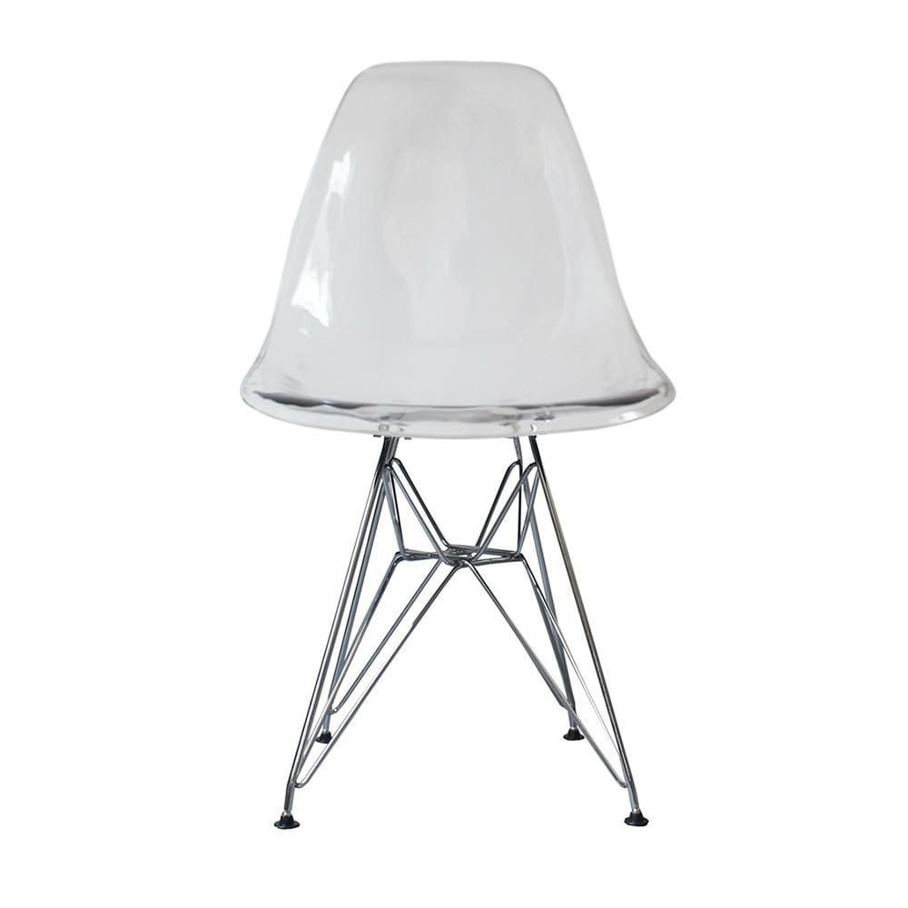 Heavenly Collection Chaise en Chrome Clair