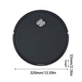 thumbnail image 4 of Black Smart Sweeping Robot With Water Tank Household Vacuum Sweep Mop Three In One Lazy Fully Automatic With Remote Control Floor Cleaner Black, 4 of 6