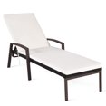 thumbnail image 3 of Topbuy Chaise Longue Inclinable de Patio en Rotin Osier, Bain de Soleil, Dossier Réglable, 3 of 3