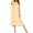 Yellow, variant on Timegard Long Night Gowns for Women Short Sleeve Scoop Neck Sleepwear Casual Loose Comfy Home Dress