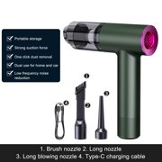 Dvkptbk Vacuum Cleaner Car Mounted Vacuum Cleaner Wireless Portable Household Handheld Collector Car Accessories