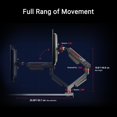 thumbnail image 5 of ASUS ROG Bras de Moniteur Ergo (AAS01) - Support de Moniteur avec Gestion des Câbles, Ergonomique, Pivotant, Pivotant, Hauteur Entièrement Réglable, Installation Propre sur Bureau, jusqu'à 39 Pouces*, 23lbs*, VESA 100x100, Ressort Mécanique, 5 of 5