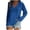 Sky Blue, variant on AherBiu Womens T Shirts V Neck Loose Fitted Long Sleeve Basic Tee Oversized Comfy Fall Tops Solid Color