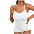 thumbnail image 4 of Birdeem Womens Solid Color Shaping and Belly Tightening Seamless Body Strap Round Neck Vest, 4 of 6
