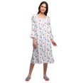 thumbnail image 1 of Moomaya Chemise de Nuit Évasée en Coton pour Femmes, 1 of 6