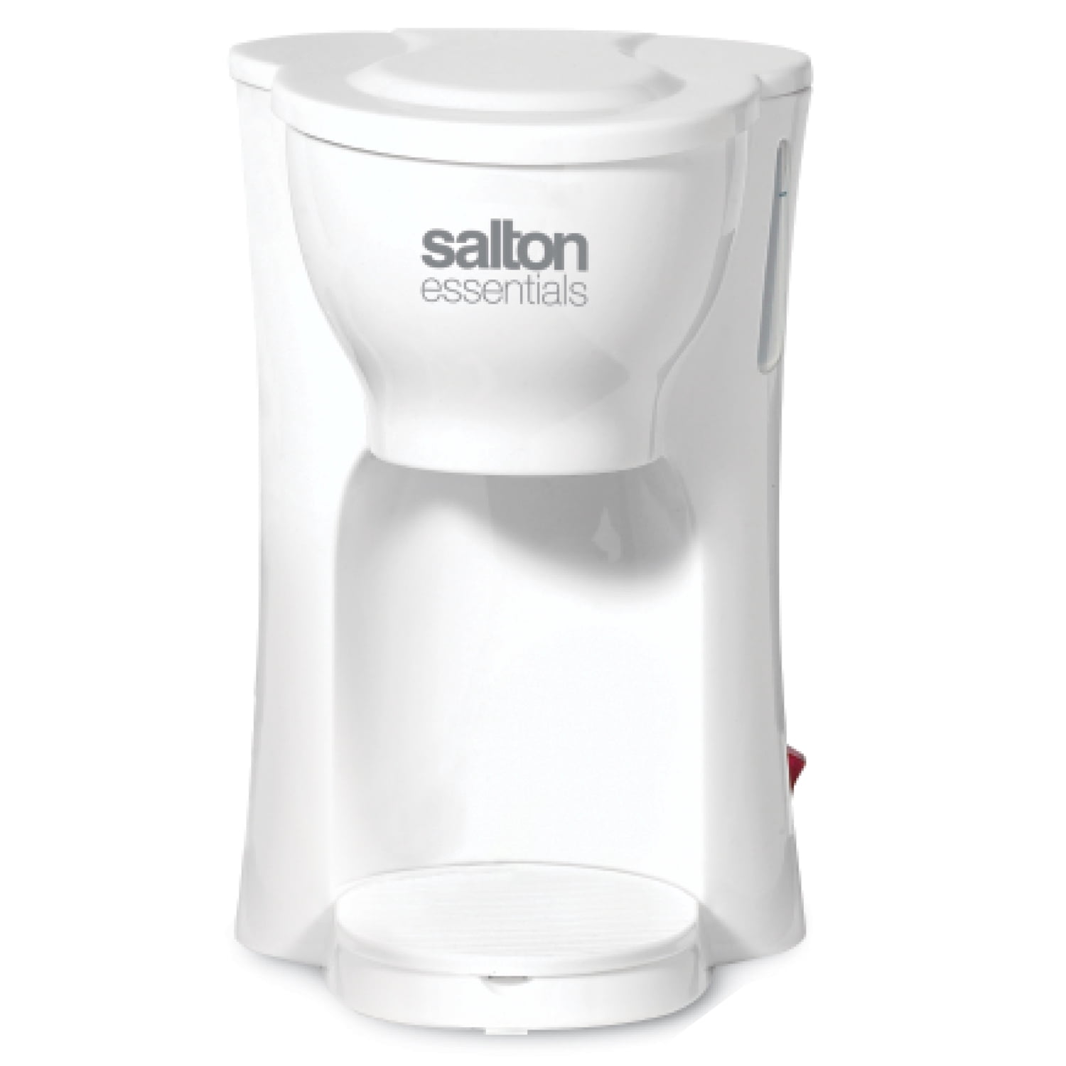 Salton Essentials White 1-Cup Coffee Maker