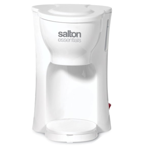 Salton Essentials White 1-Cup Coffee Maker