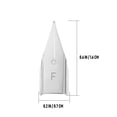 thumbnail image 3 of 20 Pcs Embouts de Stylo-Plume Embouts de Remplacement de Stylo-Plume Papeterie pour Étudiants, 3 of 6