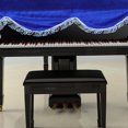 thumbnail image 4 of SHOWERORO Housse de Clavier de Piano Électrique 1Pcs Velours Doré Protection contre l'Humidité 63x23.6x0.2 Po, 4 of 8