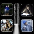 thumbnail image 3 of Agiferg Mini LED Flashlight 3W Bright LED Battery-Powered Handheld Pocket Compact Torch Waterproof Flashlight Metal Key Chain Flash Light For Reading Camping Hiking Out, 3 of 7