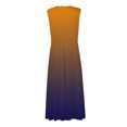 thumbnail image 5 of Yuyuzo Robes de Plage pour Femmes 2025 Décolleté en V Profond Sans Manches Robes Longues de Fête Fluides Boho Vacances Robe Maxi, 5 of 5
