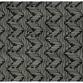 thumbnail image 4 of oneOone Organic Cotton Poplin Twill Fabric Chevron Block Print Fabric BTY 42 Inch Wide, 4 of 4