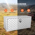 thumbnail image 4 of VEVOR Underbody Aluminum Truck Tool Box 36" x 14" x 16" Trailer RV Tool Storage, 4 of 8
