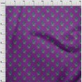 thumbnail image 3 of oneOone Cotton Cambric Fabric Leaves & Floral Block Printed Craft Fabric BTY 56 Inch Wide, 3 of 4