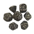 thumbnail image 1 of 7x Copper Multi Sides ,Party Favor Games,Polyhedral Set D RPG RPG Leisure Entertainment Set -, 1 of 7