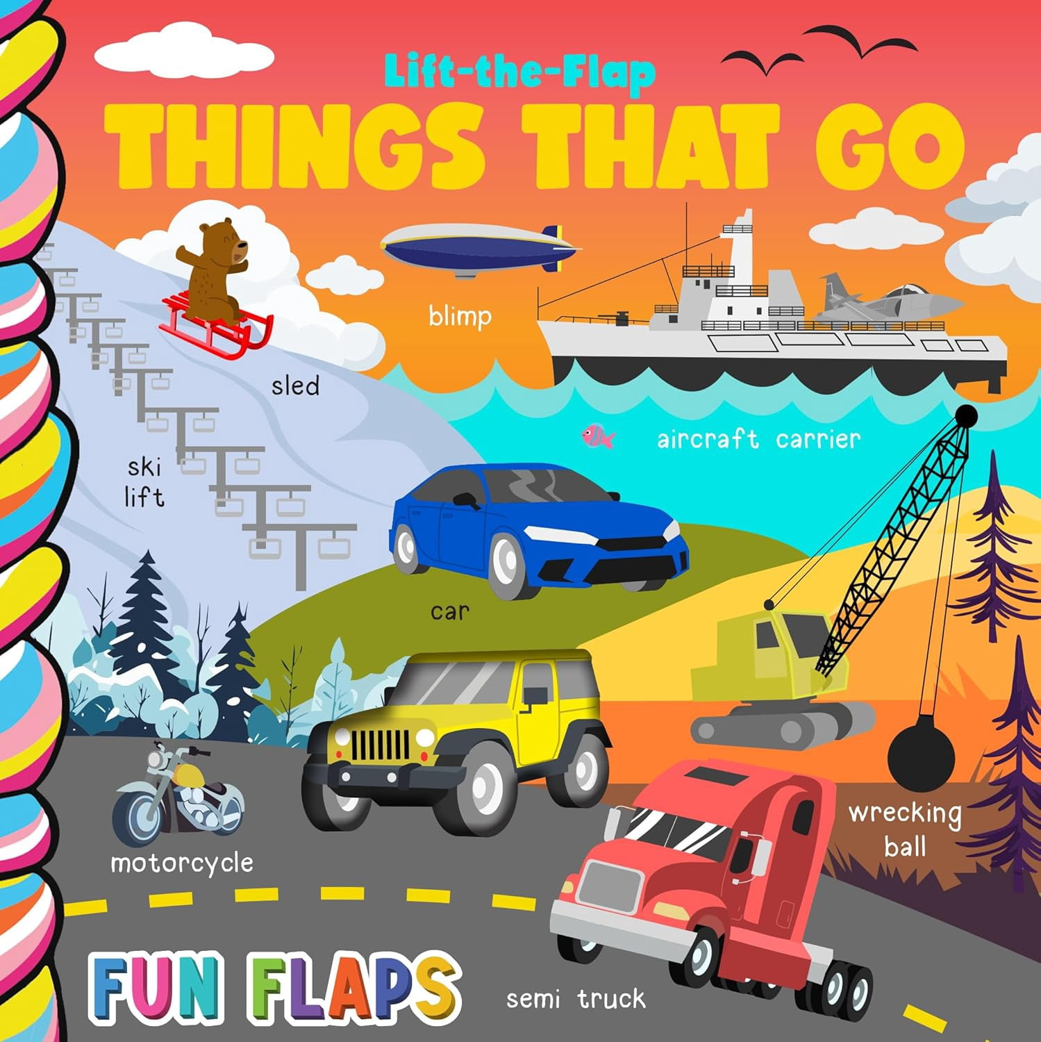 Things That Go, Book, Tales, Taffy, (Board book)