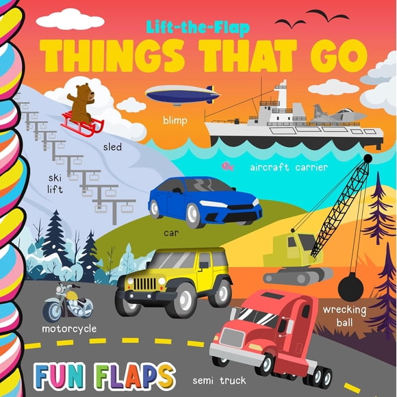 Things That Go, Book, Tales, Taffy, (Board book)