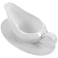 thumbnail image 4 of Miangastore Gravy Boat with Saucer Ceramic Gravy Boat Ceramic Milk Pitcher with Handle For Kitchen, 4 of 9