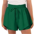 thumbnail image 1 of Tumotour Athletic Shorts For Teens Elastic Gym Running Biker Shorts For Teen 2-In-1 Running Active Workout Shorts, 1 of 9