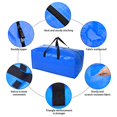 thumbnail image 5 of Heavy Duty Extra Large Storage Bags, XL Blue Moving Bags for College Dorm Room Essentials, Moving Supplies Compatible with IKEA Frakta Cart, 4 Packs, 5 of 5