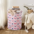 thumbnail image 2 of EGNMCR Large Dirty Basket With Handle Inner Foldable Storage Basket Doll Organizer storage basket, 2 of 6