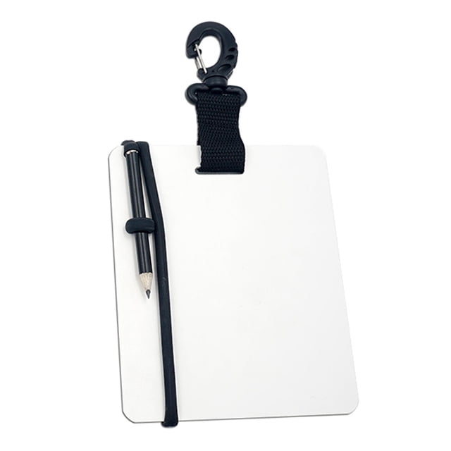 Underwater Dive Writing Slates Tablet Board with Swivel Clip - Water ...