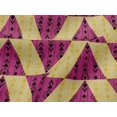thumbnail image 4 of oneOone Viscose Jersey Fabric Stripe|Diamond & Triangle Geometric Print Sewing Fabric BTY 60 Inch Wide, 4 of 5