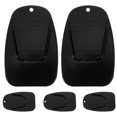 thumbnail image 1 of 5pcs Motorcycle Side Stand Pads Motorcycle Foot Peg Bracket Pads (Black), 1 of 8