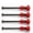 Rouge, variante sur Riwcyla Arbre de Transmission et Roue Hexagonale de Remplacement pour TRAX4 LaTx Teton et Desert Prerunner Échelle 118 Améliorations de Camion 4WD, Arbres d'Essieux CVD Pièces avant Arrière pour#7650#7650R #76064,5#76054,1#76054,5