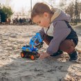 thumbnail image 2 of Blue Inertial Engineering Excavator Toy For Boys Plastic Construction Vehicle With Movable Shovel Arm, 2 of 5