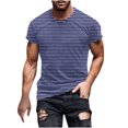 thumbnail image 1 of Birdeem Chemises pour Hommes Nouvelle Mode Décontractée T-Shirt Imprimé Sport Manches Courtes Col Rond Blouses Chemises, 1 of 1