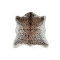 thumbnail image 2 of H-Luxe Faux Hide Animal Print Rug, 2 of 3