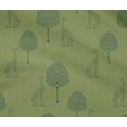 thumbnail image 4 of oneOone Cotton Flex Fabric Tree & Giraffe Block Printed Fabric 1 Yard 40 Inch Wide, 4 of 4