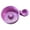 Pink1, variant on 3D Printed Hydro Bowl Food Grade Materials Automatic Fruit Washer Bowl Fruit Bowl Multipurpose Rinse Drain Portable Fruit Cleaning Drain for Home
