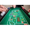 thumbnail image 3 of Table de casino 4-en-1 Monte Carlo de Hathaway, 3 of 9