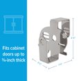 thumbnail image 3 of Libatc Porte-Serviettes de Cabinet 2/Pk, 3 of 5