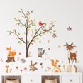 thumbnail image 3 of Wweixi 8 Pieces Wall Sticker Tree Decorative Decal Window Glass Wallpaper Self Adhesive Removable Poster TV Decoration, 3 of 7