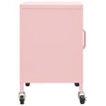 thumbnail image 2 of vidaXL Storage Cabinet Pink 60x35x56 cm Steel, 2 of 5