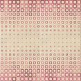 thumbnail image 1 of Ahgly Company Machine Washable Indoor Square Transitional Sunrise Orange Area Rugs, 4' Square, 1 of 7