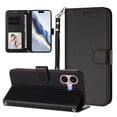 thumbnail image 1 of GANGXUN Wallet Case for iPhone 16 – Magnetic Closure, RFID Blocking, Wrist Strap, Wireless Charging Compatible, 1 of 6