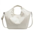thumbnail image 1 of MesaSe Sac Hobo Chic pour Femmes Grande Capacité Sangle Ajustable Sac Polyvalent (Blanc), 1 of 5
