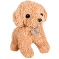 thumbnail image 2 of Realistic Curly Plush Dog Puppy Stuffed Doll Home Sofa Car Decor Girls Gift, 2 of 8